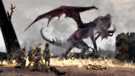 Постер (плакат) Dragon Age II
