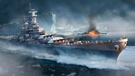 Постер (плакат) World Of Warships
