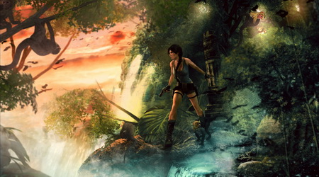 Постер (плакат) Tomb Raider: Underworld
