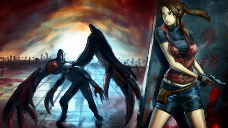 Постер (плакат) Resident Evil
