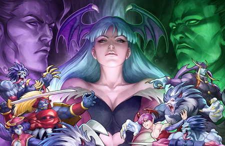 Постер (плакат) Darkstalkers
