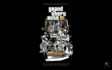 Постер (плакат) Grand Theft Auto III
