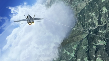Постер (плакат) Microsoft Flight Simulator
