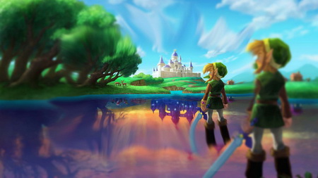 Постер (плакат) The Legend Of Zelda: A Link Between Worlds
