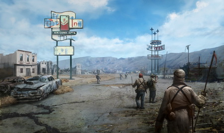 Постер (плакат) Fallout: New Vegas
