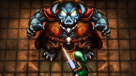 Постер (плакат) The Legend Of Zelda: A Link To The Past
