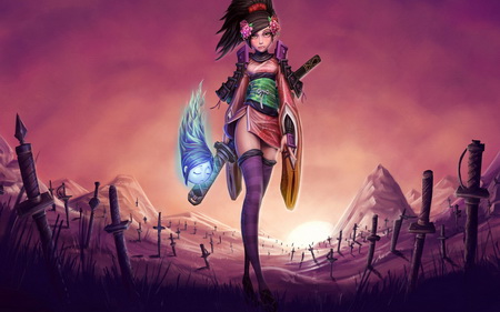 Постер (плакат) Muramasa: The Demon Blade

