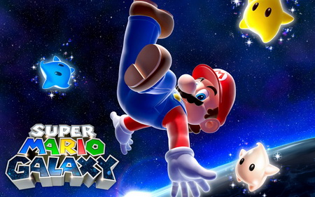 Постер (плакат) Super Mario Galaxy
