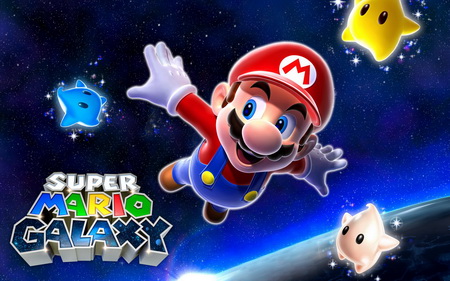 Постер (плакат) Super Mario Galaxy
