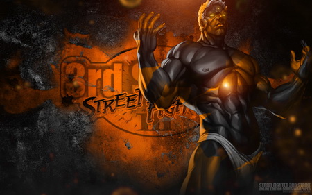 Постер (плакат) Street Fighter
