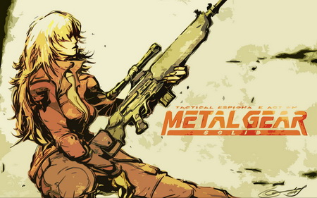 Постер (плакат) Metal Gear
