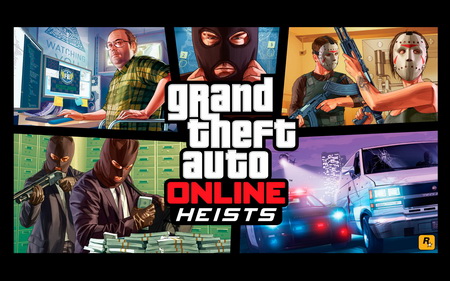 Постер (плакат) Grand Theft Auto Online
