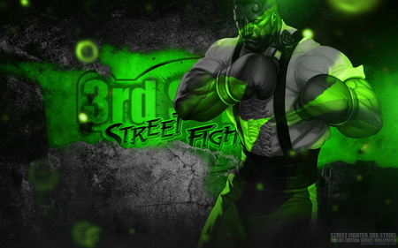 Постер (плакат) Street Fighter
