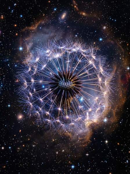 Постер Космический одуванчик