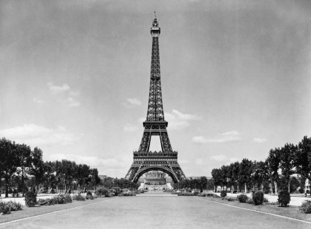 Постер (плакат) Эйфелева башня 1909г. Париж