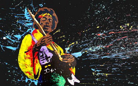 Постер (плакат) Jimi Hendrix - Джими Хендрикс
