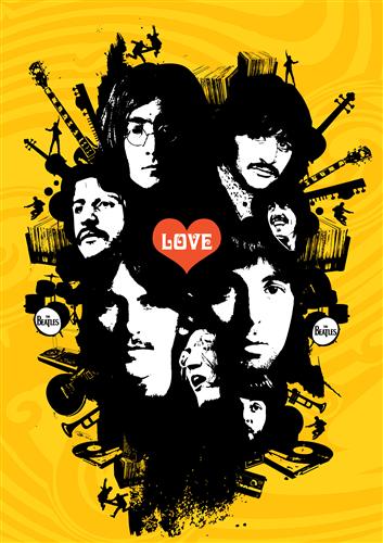 Постер (плакат) The Beatles