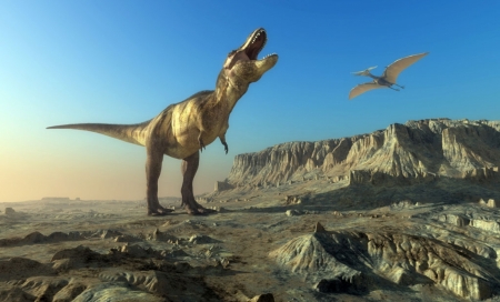Постер (плакат) Таранозавр 