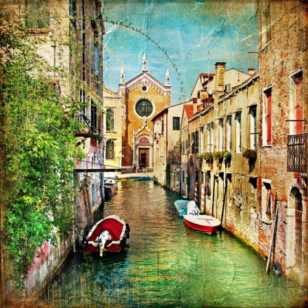 Постер (плакат) Венецианская улочка