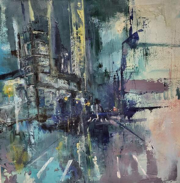 Постер Ночной город