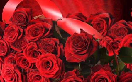 Постер (плакат) Красные розы