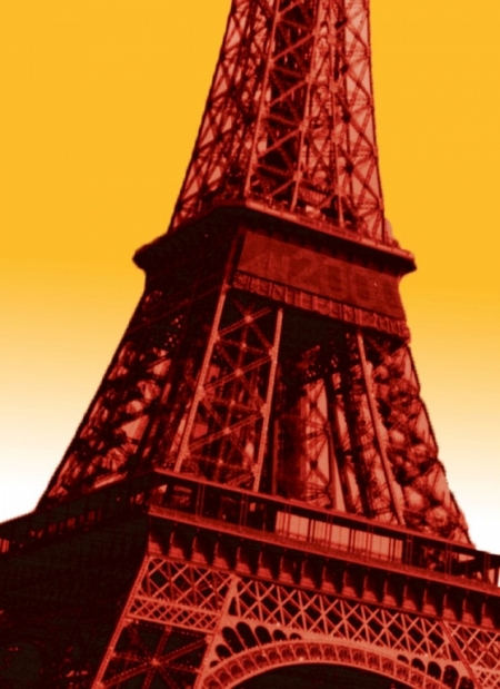 Постер (плакат) Эйфелева башня. Поп-арт
