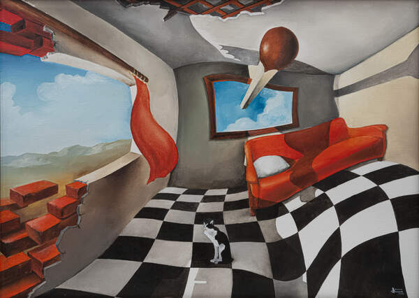 Постер Вашему коту плевать, что у Вас едет крыша...