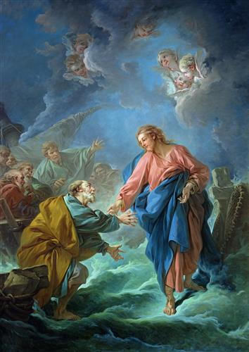 Постер (плакат) Saint Peter Attempts to Walk on Water
