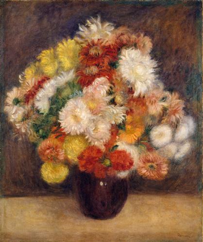 Постер (плакат) Bouquet of Chrysanthemums
