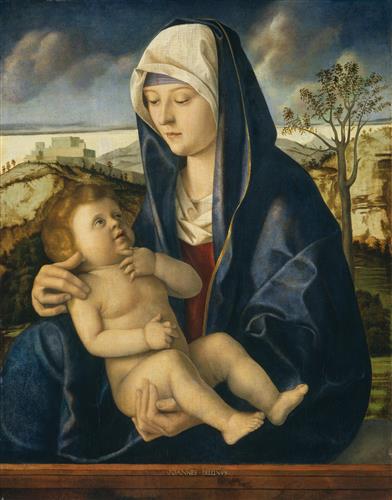 Постер (плакат) The Virgin and Child
