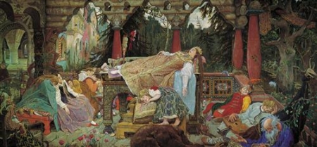 Постер (плакат) Спящая царевна