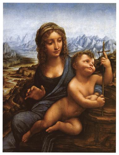 Постер (плакат) Мадонна и ребенок	
