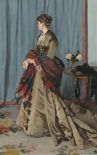 Постер (плакат) портрет мадам жадибер	

