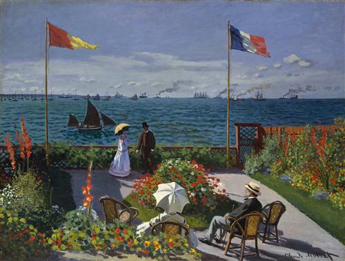 Постер (плакат) Garden at Sainte-Adresse (1867)	
