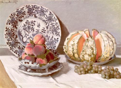 Постер (плакат) Still Life with a Melon (1872)	
