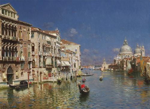 Постер (плакат) The Grand Canal, Venice
