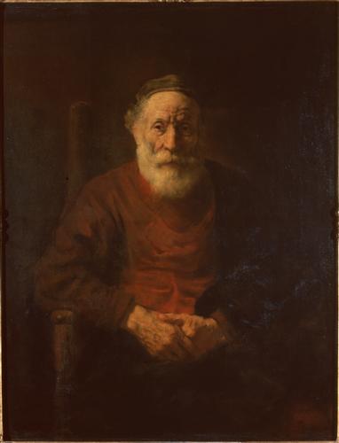 Постер Portrait of an Old Man in Red	
