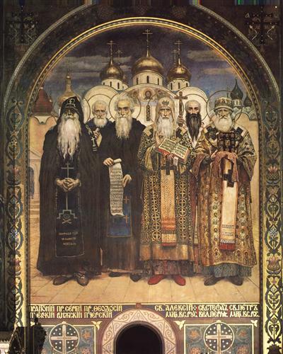 Постер (плакат) Русские святые
