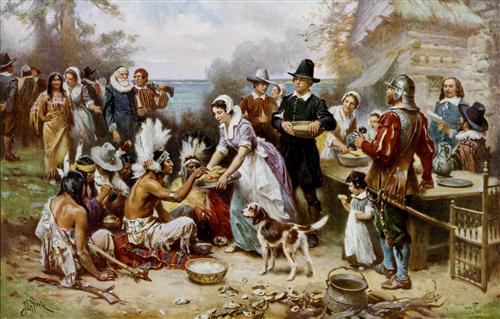 Постер (плакат) The First Thanksgiving
