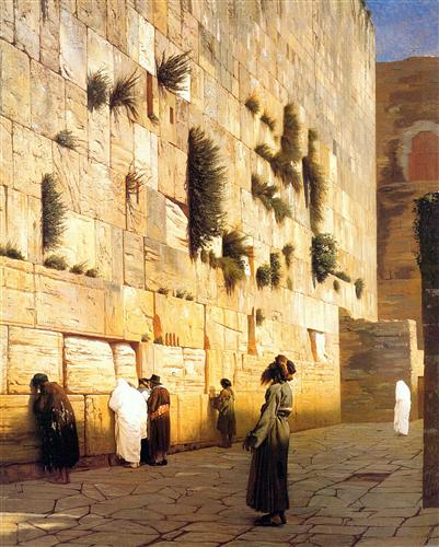 Постер (плакат) Solomons Wall Jerusalem
