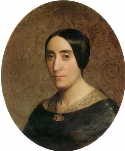 Постер (плакат) A Portrait of Amelina Dufaud Bouguereau
