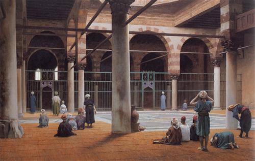 Постер (плакат) Interior of a Mosque

