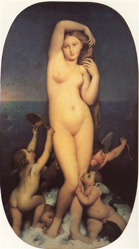 Постер (плакат) Venus Anadyomene
