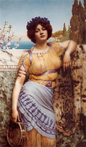 Постер (плакат) Ionian Dancing Girl
