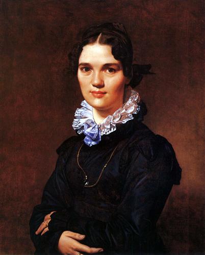 Постер (плакат) Portrait of Madmoiselle Jeanne Suzanne Catherine Gonin, later Madame Pyrame Thomeguex
