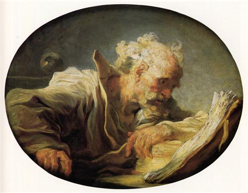 Постер (плакат) Philosopher Reading
