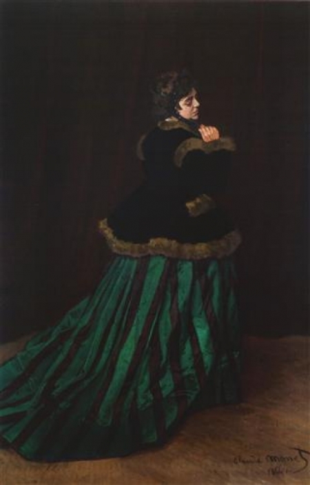 Постер (плакат) The Woman in the Green Dress