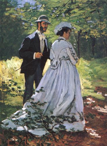 Постер (плакат) The Walkers (Bazille and Camille)	
