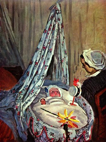 Постер (плакат) Jean Monet in the Cradle	
