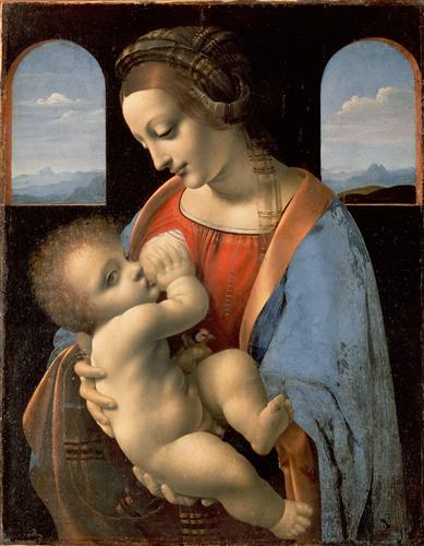 Постер (плакат) Мадонна с младенцем